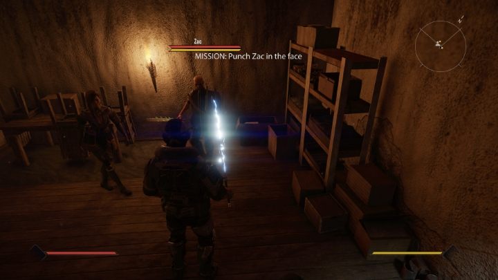 Talk to Squit - after a while, Zac will join in - Elex 2: A Little Thief (Ateris) - walkthrough - Ateris (Missions in the Crater) - Elex 2 Guide