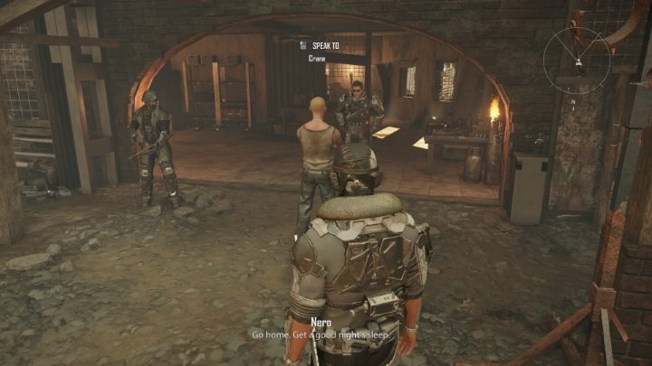 The quest begins during the conversation in the Crater with a character named Crane - Elex 2: Food for Crane (Ateris) - walkthrough - Ateris (Missions in the Crater) - Elex 2 Guide