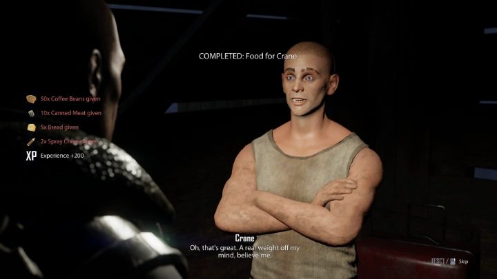 After getting the food from the list, go back to Crane to complete Food for Crane in Elex 2 - Elex 2: Food for Crane (Ateris) - walkthrough - Ateris (Missions in the Crater) - Elex 2 Guide