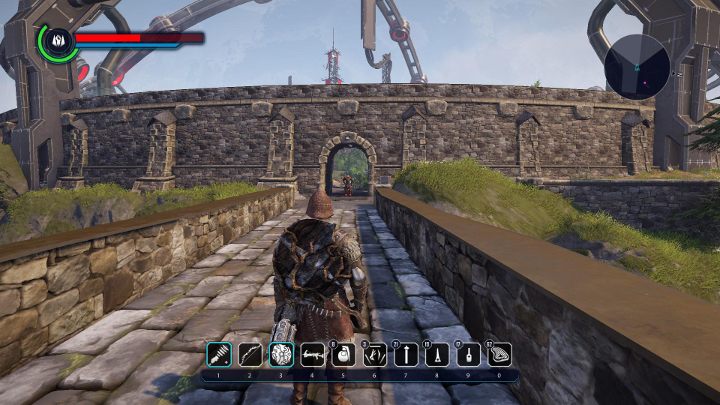 A guard stops you near the entrance to Domed City. He demands that you show him your pass. - Elex: How to enter Domed City? - FAQ - Elex Game Guide