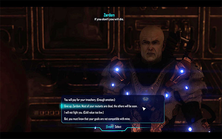 You can let Zardom go or you can kill him - Elex: The Future of Magalan - Walkthrough - The Finale - Elex Game Guide