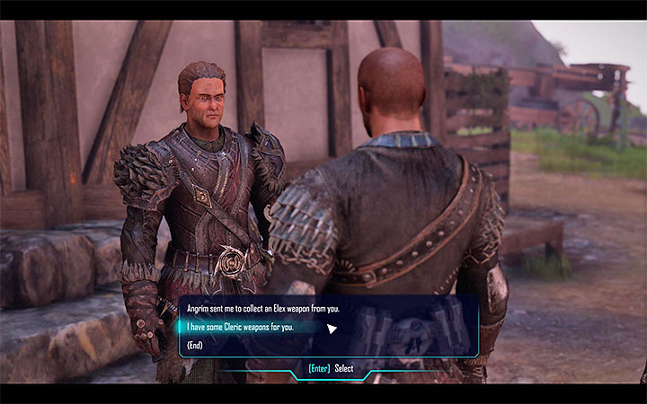 Jora can be found in the southwestern part of the settlement - Elex: Dangerous Goods - Walkthrough - Edan - Elex Game Guide