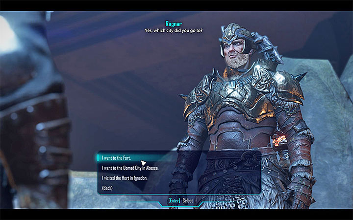 You can give all your reports at once after you visited all bigger cities in the game - Elex: Departure to Foreign Lands - Walkthrough - Edan - Elex Game Guide