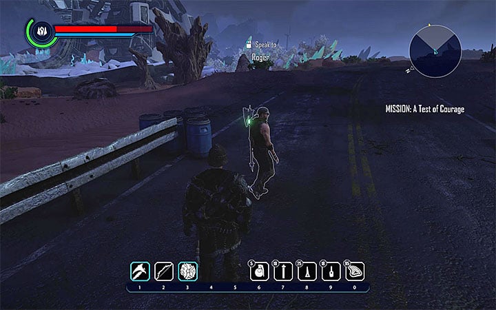 The place where you can find Roger - Elex: Minor quests in Tavar - Walkthrough - Tavar - Elex Game Guide