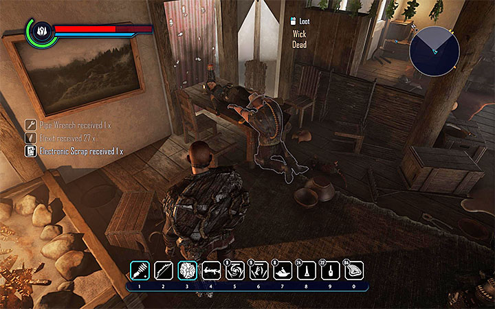 Search Wicks body in the hut with rats - Elex: Locked Out - Walkthrough - Abessa - Elex Game Guide