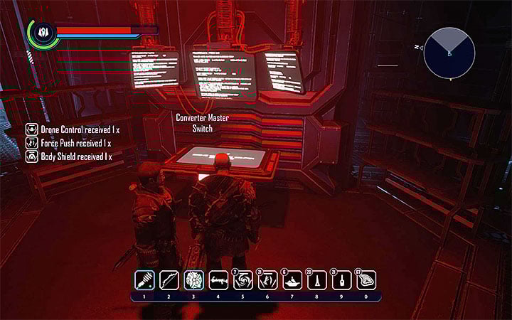 Enter the converter and continue eliminating Albs - Elex: Minor quests in Abessa - Walkthrough - Abessa - Elex Game Guide