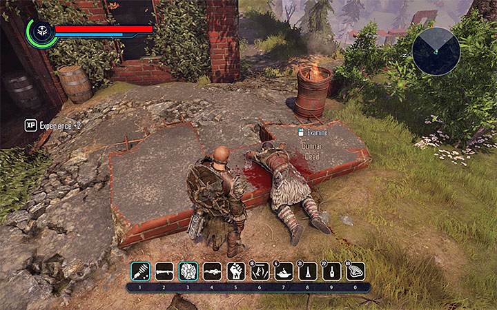 Examine Gunnar’s corpse - Elex: Becoming a Warrior (The Berserkers) - Walkthrough - The Berserkers - Elex Game Guide