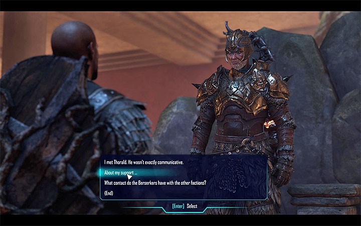 The progress of gaining trust among the faction can be checked at Ragnars. - Elex: Berserkers - Factions - Elex Game Guide