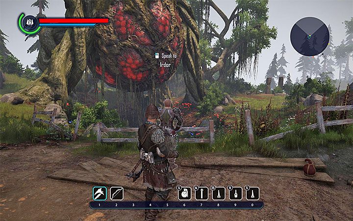 Irdor can be found near the farm with a World Heart - Elex: A Berserker Warrior [Duras] - Walkthrough - Companion quests - Elex Game Guide