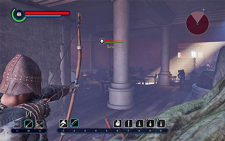 You can engage Duras from afar, but mind not to wound any bystanders. - Elex: A Berserker Warrior [Duras] - Walkthrough - Companion quests - Elex Game Guide
