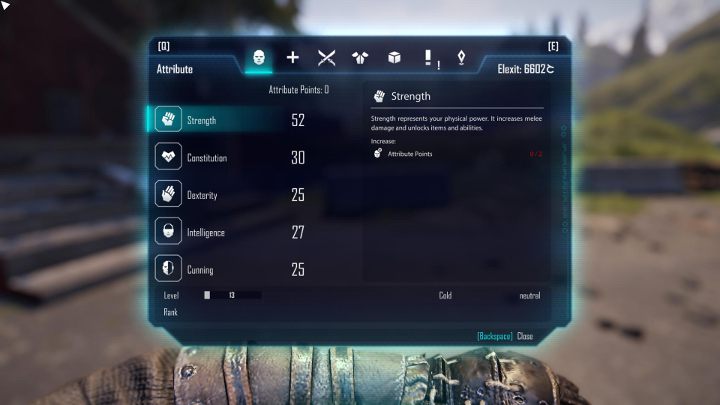 Below, you can find a list of all abilities that are available in the game - Elex: Character development, attributes and abilities - Character development - Elex Game Guide