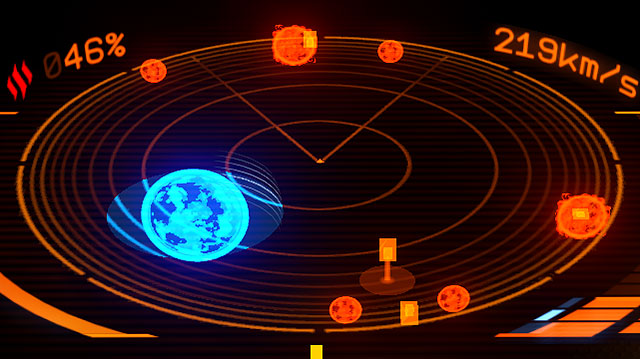 When travelling in the SC mode you have to control the ships movement when approaching the celestial bodies and stations being closer or farer from you - Frame Shift Drive - Travelling - Elite: Dangerous - Game Guide and Walkthrough