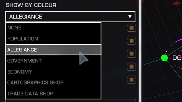 Apart from the mentioned earlier filters, there are some more - Galaxy Map - Travelling - Elite: Dangerous - Game Guide and Walkthrough