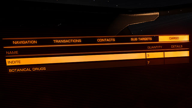 After scanning your victims cargo, look at the left panel in the cargo bookmark - Professions - Earning your first money - Elite: Dangerous - Game Guide and Walkthrough