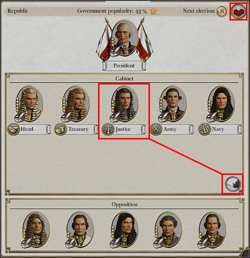 Justice minister or the whole government - the choice is yours. - Game Mechanics - Region Management - Riots and revolutions - Region management - Empire: Total War - Game Guide and Walkthrough
