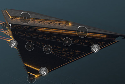 Arks are the powerful vessels inhabited by the representatives of your faction - The Vodyani Race in Endless Space 2 - Races - Endless Space 2 Game Guide