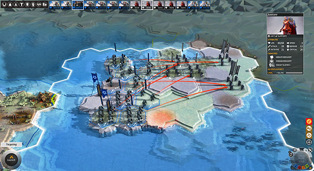 The commander issuing orders to troops. - Battle | War - War - Endless Legend Game Guide