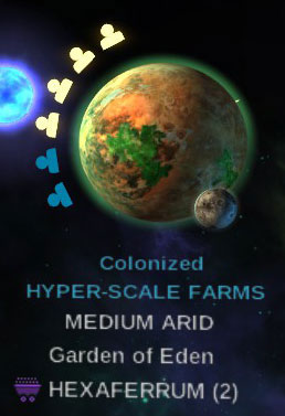 Its one of our systems planet - Basic view - Planetary System - Endless Space - Game Guide and Walkthrough