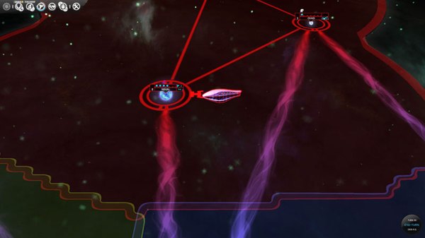 New fleet at the systems orbit - Basic view - Planetary System - Endless Space - Game Guide and Walkthrough