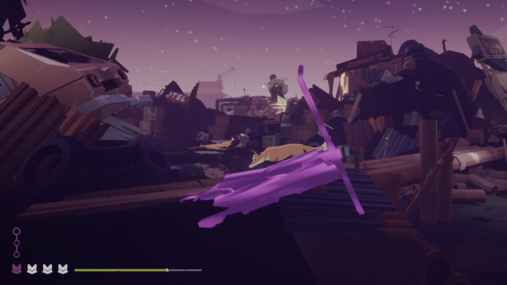 After leaving the lair, follow the trail of the missing fox - Endling: Nights 24-25 - walkthrough - Walkthrough - Endling Guide, Walkthrough