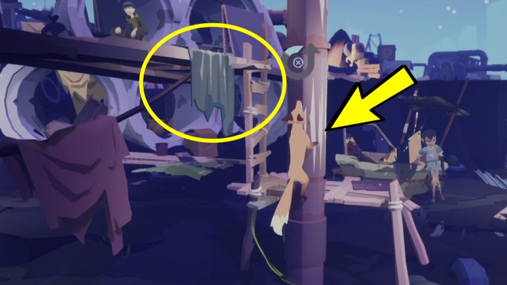 You will recognize the transition to another path by the characteristic claw marks or frayed material - Endling: World exploration - Basics - Endling Guide, Walkthrough