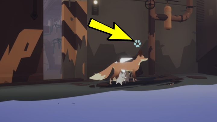 As you walk past such places, you will notice a paw icon - Endling: World exploration - Basics - Endling Guide, Walkthrough