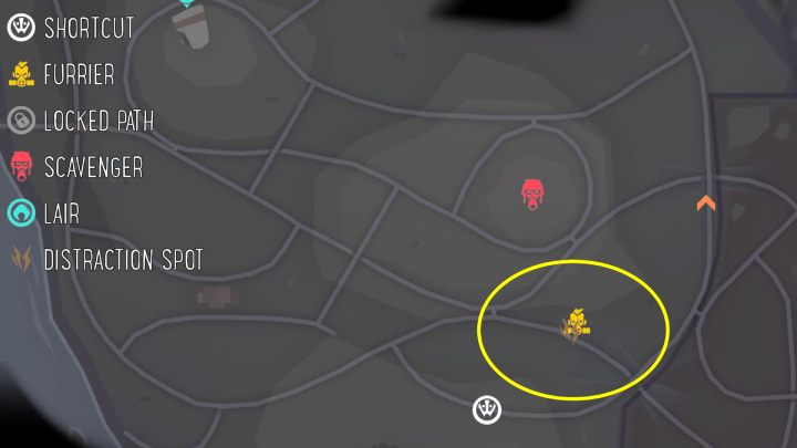 Once you find the 2nd lair, one distraction spot will be available during each night - Endling: Furrier - how to avoid? How to distract? - FAQ - Endling Guide, Walkthrough