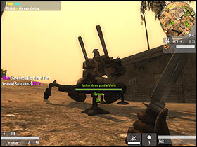 Artillery interceptor/shield generator - Turrets, artillery, radars - Deployables - Enemy Territory: Quake Wars - Game Guide and Walkthrough