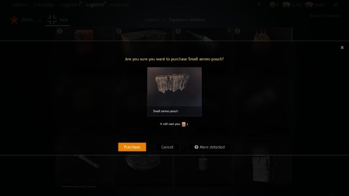 Ammo pouch items increase the maximum ammo you can carry. - Enlisted: Ammunition - how to get? - FAQ - Enlisted Guide