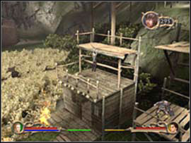 There is the energy on the floor of the cottage - Defend the Warden - Levels - Eragon - Game Guide and Walkthrough