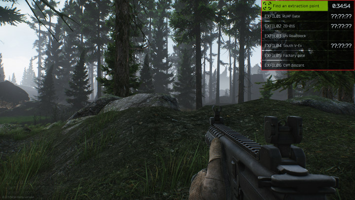 The game will show you basic information about the extraction points on the map. - How and where to find extraction points in Escape from Tarkov? - FAQ - Escape from Tarkov Guide