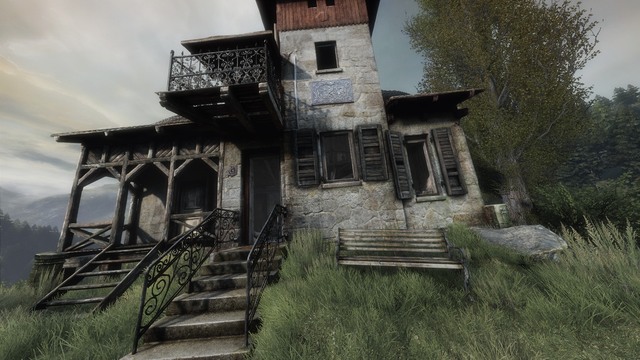 Now, you need to enter the house on the right, the one closer to the dam - House of portals | Walkthrough - Walkthrough - The Vanishing of Ethan Carter Game Guide & Walkthrough