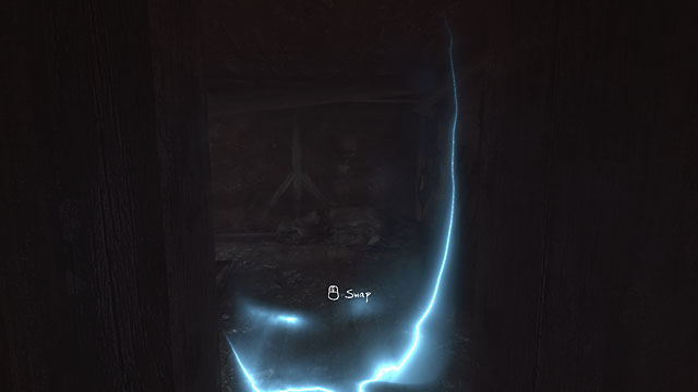 To the left of the symbol on the wall, there is another barrier - House of portals | Walkthrough - Walkthrough - The Vanishing of Ethan Carter Game Guide & Walkthrough