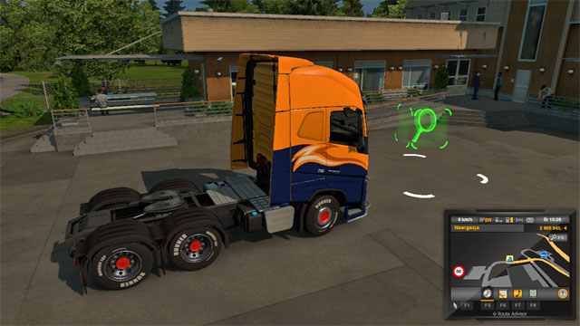 You can drive to a recruitment agency to use it, or you can do it from the company menu. - ETS 2: Scandinavia - Recruitment agencies - Basics - Euro Truck Simulator 2: Scandinavian Expansion Game Guide