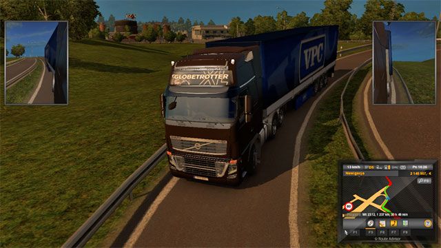 The city is large and divided into several areas - ETS 2: Scandinavia - Sweden (part 1) | Cities - Cities - Euro Truck Simulator 2: Scandinavian Expansion Game Guide