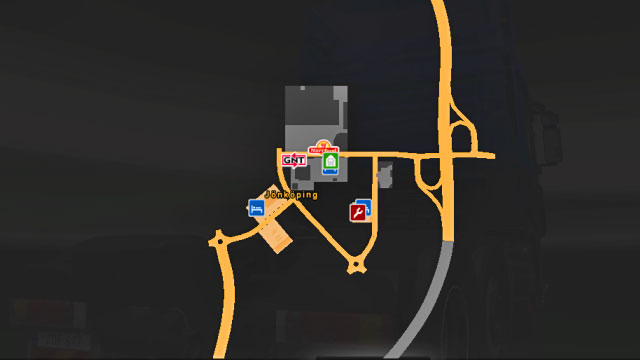 Mapa miasta. - ETS 2: Scandinavia - Sweden (part 1) | Cities - Cities - Euro Truck Simulator 2: Scandinavian Expansion Game Guide