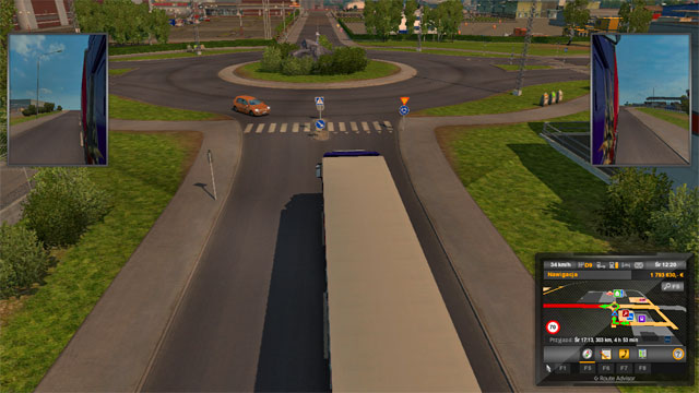 Somw of the objects are located in the eastern part and some in the western part - ETS 2: Scandinavia - Sweden (part 1) | Cities - Cities - Euro Truck Simulator 2: Scandinavian Expansion Game Guide