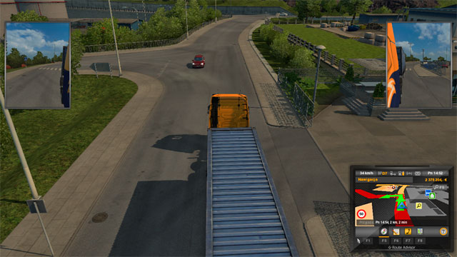 As you can see, the city is very large, which makes it quite unconvenont to move around - ETS 2: Scandinavia - Norway | Cities - Cities - Euro Truck Simulator 2: Scandinavian Expansion Game Guide