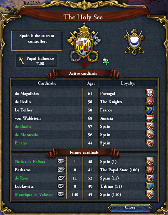 Controlling the Curia provides several interesting additions - The Holy See - Religion and culture - Europa Universalis IV - Game Guide and Walkthrough