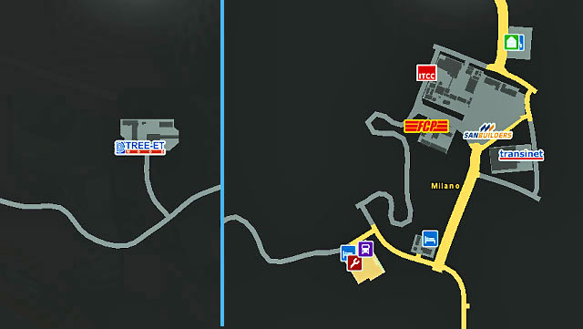 The city does not have a very convenient connection with Switzerland and Turin - Italy | Cities - Cities - Euro Truck Simulator 2 Game Guide