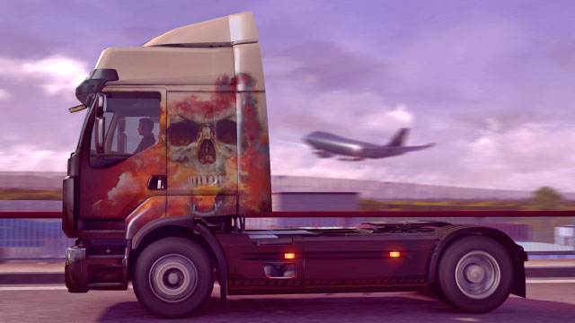 This add-on gives you six additional paint jobs in the winter colors - ETS2: Official DLCs - list - First steps - Euro Truck Simulator 2 Game Guide