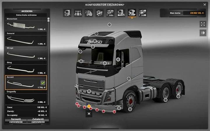 Exterior look can also be heavily modified - ETS2: Upgrades and customization - Repair and modifications - Euro Truck Simulator 2 Game Guide