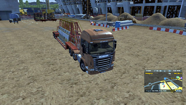 If you want to back-in your trailer, you have to learn how the trailer reacts to steering wheel - ETS2: Park the trailer - Driving Guide - Driving your truck - Euro Truck Simulator 2 Game Guide