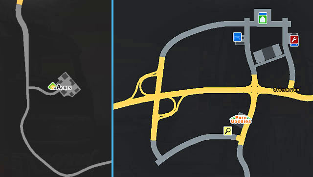 This northern city has not much to offer - Benelux (Belgium, the Netherlands, Luxembourg) | Cities - Cities - Euro Truck Simulator 2 Game Guide