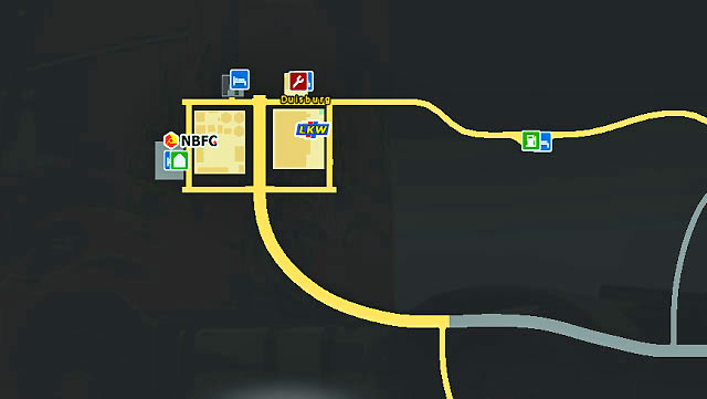 It is a small city located far away from highways - Germany | Cities - Cities - Euro Truck Simulator 2 Game Guide