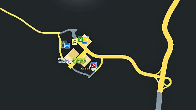 This is a small city located next to a highway leading from Hanover to Frankfurt - Germany | Cities - Cities - Euro Truck Simulator 2 Game Guide