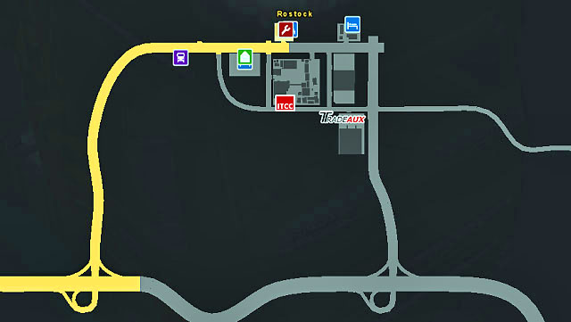 The city is located in northern part of the country near the Polish border - Germany | Cities - Cities - Euro Truck Simulator 2 Game Guide