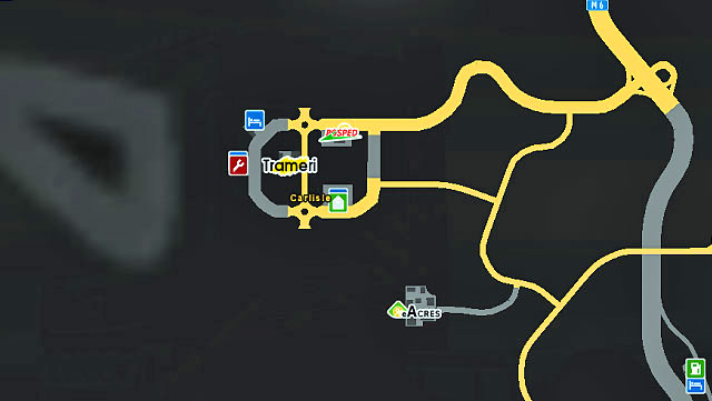 This city is located in the northern part of England next to M6 highway leading through Liverpool to M1 highway which goes to London - Great Britain | Cities - Cities - Euro Truck Simulator 2 Game Guide