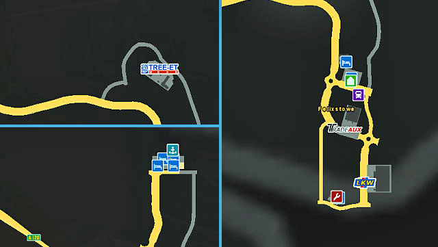 The city is located in eastern part of the country near London - Great Britain | Cities - Cities - Euro Truck Simulator 2 Game Guide