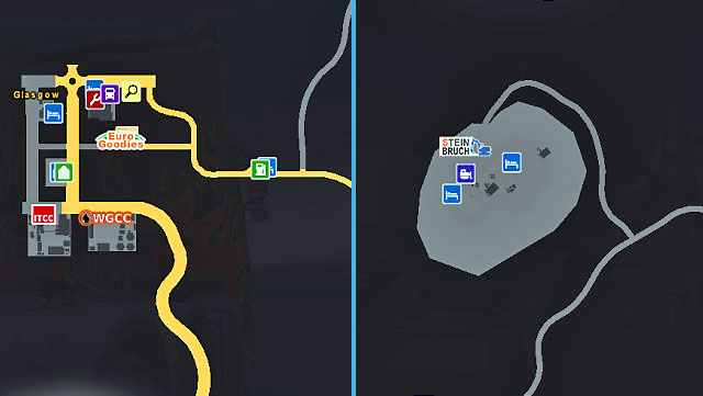 It is a big city located in northern part of the country - Great Britain | Cities - Cities - Euro Truck Simulator 2 Game Guide